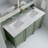 Brittany 60" Double Smokey Celadon ( Vanity Only Pricing)
